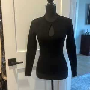 Ramy Brook black size xs Meagan Sweater